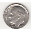 1975- 10 Cents (Dime) Rame-nickel Dollaro Stati Uniti Roosevelt  Dime FDC